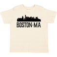 thumbnail image 3 of Inktastic Boston Massachusetts Skyline City Silhouette Boys or Girls Toddler T-Shirt, 3 of 5