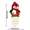 thumbnail image 3 of Lighted Christmas Icicle Decor, Penguin Outdoor Porch Lights, Winter Holiday Decorations with Light, 3 of 6