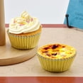 thumbnail image 5 of 200 Pcs Gold Foil Cupcake Liners Standard Baking Cups Muffin Paper Cases, 5 of 5