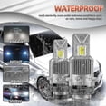 thumbnail image 3 of D4s D4r D2r D2s Led Headlight Bulbs 6000k White Conversion Kit Plug And Play Xenon Hid Light Replacement Canbus Error Free, 3 of 4