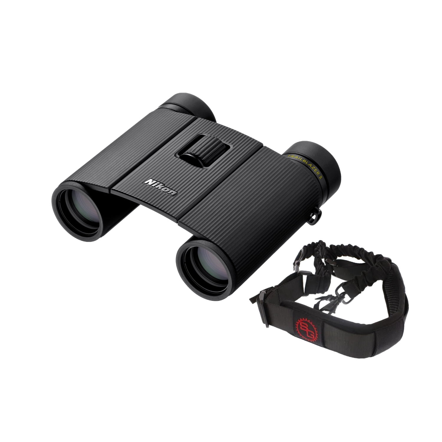 Nikon, Trailblazer Binoculars, 8 x 25mm Compact Waterproof Black