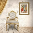 thumbnail image 3 of Vintage Apple Collection 24x32 Gold Ornate Wood Framed with Double Matting Museum Art Print Titled - Italian Photo Supplies, 3 of 4