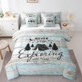 thumbnail image 1 of YST 7Pcs Comforter Set, Happy Exploring Bed in a Bag, Kids and Adults, 7-Piece, Rv Camper Decor, Full Size, 1 of 5
