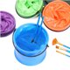thumbnail image 5 of 4PCS Cubo de agua plegable Pintura Pluma de lavado Cubo Cubo de plástico portátil Barril de agua multiusos para uso en exteriores al aire libre (verde + azul + púrpura + naranja), 5 of 5