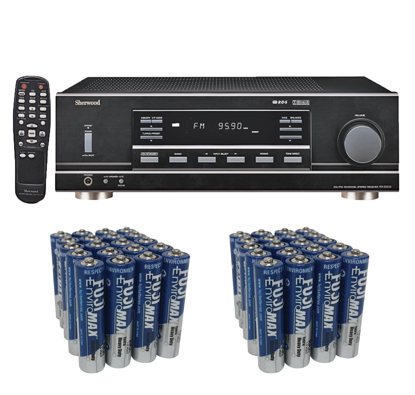 Sherwood RX5502 4Channel, 100Watt Multisource, Dualzone A/V