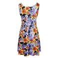 thumbnail image 3 of de con Estampado Floral Midi Skater Cóctel Damas Bohemio Floral METRO, 3 of 6