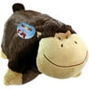 My Pillow Pet Silly Monkey, Brown, 17.5x18x5