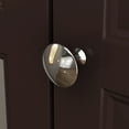 thumbnail image 6 of MONSLIPA Wardrobe with Mirror, Modern 3-Door Armoire with Hanging Rod and 5 Drawers for Closet Bedroom, Brown, 6 of 12