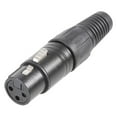 thumbnail image 1 of PULSE - XLR Socket, 3 Pin, Black, 1 of 1