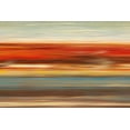 thumbnail image 2 of Tava Studios 32x23 Gold Ornate Wood Framed with Double Matting Museum Art Print Titled - Linear Landscape, 2 of 4