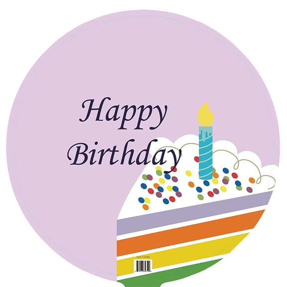 Harnel 18" Birthday Mylar Balloons for all ages - Pack of 10