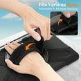 thumbnail image 7 of For Samsung Galaxy Tab S11 11 inch Case SM-X730 SM-X736, 360 Hand Strap, Shoulder Strap, Kickstand, Rugged Drop Protection, Black, 7 of 7