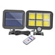 thumbnail image 4 of Lámpara de Seguridad de Jardín Soledad Luz de Pared de Energía Solar Al Aire Libre 120 COB con Control Remoto, 4 of 10