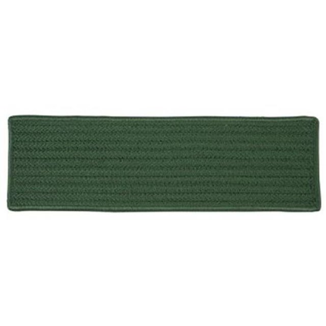 Colonial Mills H459A008X028SX Simply Home Solid - Myrtle Green Stair Tread - single Rug