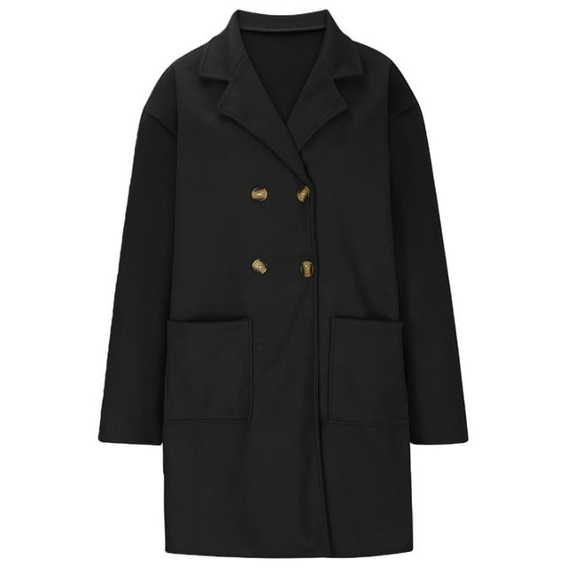 Cardigan Long d'Automne pour Femmes, Veste en Tricot Tendance, Manteau Blazer Habillé