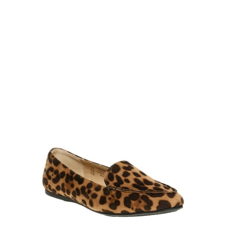 Womens Time And Tru Feather Flat Wide Width