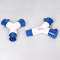 thumbnail image 3 of IP44 Waterproof Industrial Socket Male and Female Power Electrical Connector 16A, 3 of 9