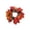 C, variant on ICQOVD Fall Pumpkin Candle Holder Wreath Artificial Maple Leaf Pinecone Desktop Table Decoration