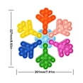 thumbnail image 2 of Jigsaw Toy Desktop Juguetes Educativos Autismo Necesidades Especiales Stress Reliever Diy Empalme Silicona Descompresión Juguetes Para Niños Y Adultos Guardurnaity HA046642-02, 2 of 6