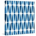 thumbnail image 2 of "Blue Droplets" Painting Print on Wrapped Canvas, 2 of 7