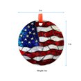 thumbnail image 5 of Ornament Window Hanging, Blue, White Red National Flag Pattern Sun Catchers Diamond Glass Panel Window Hangings Decor for Birthday Gifts for Women, Men, and Mom, Stained 2025,, 5 of 5