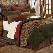 HiEnd Accents Wilderness Ridge European Pillow Sham in Olive Green