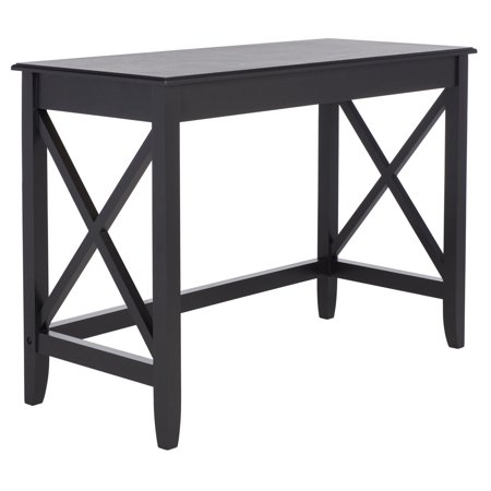 SAFAVIEH Katelan Solid Retro X Side Writing Desk  Black