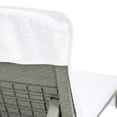 thumbnail image 5 of Cotton Paradise, Lounge Chair Towel, 100% Cotton Chaise Lounge Towel with Pocket, Oversized Pool Towel, 30*86 inches Pool Chair Towel, White, 5 of 7