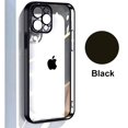 thumbnail image 3 of Original Straight Edge Plating Cover For Apple Clear Case Iphone 11 12 13 14 Pro Max Mini 7 8 Plus Xr Xs X Full Camera Protector, 3 of 5