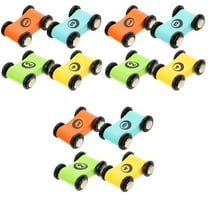 Set of 3 Wooden Pull Back Car Children's Toy Fun and Educational