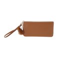 thumbnail image 4 of Unique Bargains 1 Pc Coin Purse Wallet Portable Zipper Coin Purse Pouch Large Brown, 4 of 5