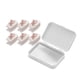 thumbnail image 2 of Paquete de 4 Alfileres para Cortina con Forma de Oso, Clips para Sábanas Ajustables, para Ajustable, Soporte para Edredón, Clips de Sujeci blanco BLESIY Clips de funda nórdica, 2 of 8
