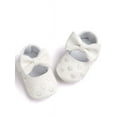 thumbnail image 5 of Babula Baby Girl Crib Shoes Bowknot Soft Sole Anti-slip Shoes 0-18M, 5 of 6