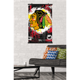 thumbnail image 2 of NHL Chicago Blackhawks - Maximalist Logo 23 Wall Poster, 22.375" x 34", 2 of 5