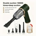 thumbnail image 6 of Handheld Wireless Portable Vacuum Cleaner - 5000Pa Strong Suction, 2000*2mAh Rechargeable Battery, 2-in-1 Blowing & Suction, High-Power Multifunctional Small Appliance for Cars & Households, 6 of 19