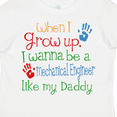 thumbnail image 4 of Inktastic Mechanical Engineer like Daddy Boys or Girls Toddler T-Shirt, 4 of 5