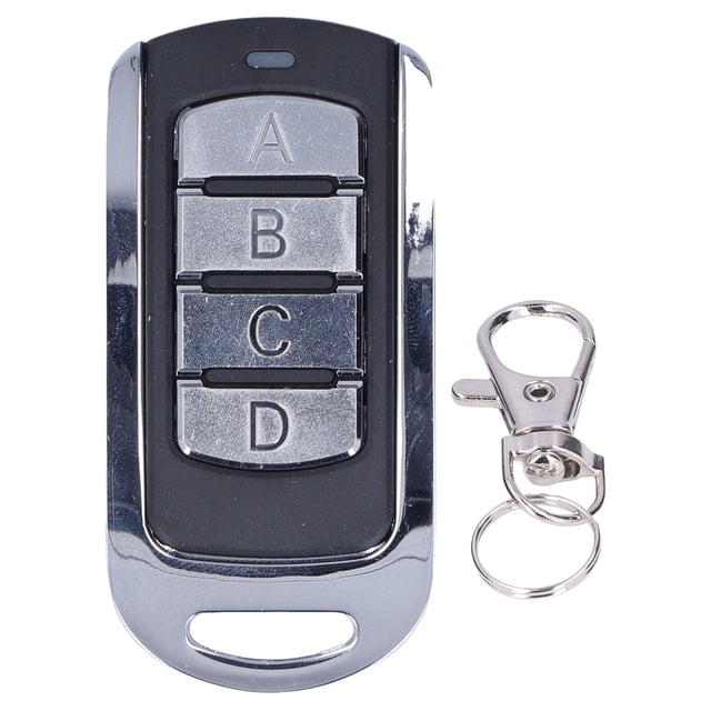 Mando a distancia para puerta de garaje de 3 V, 287-868 MHz, 4 botones, transmisor para alarma antirrobo