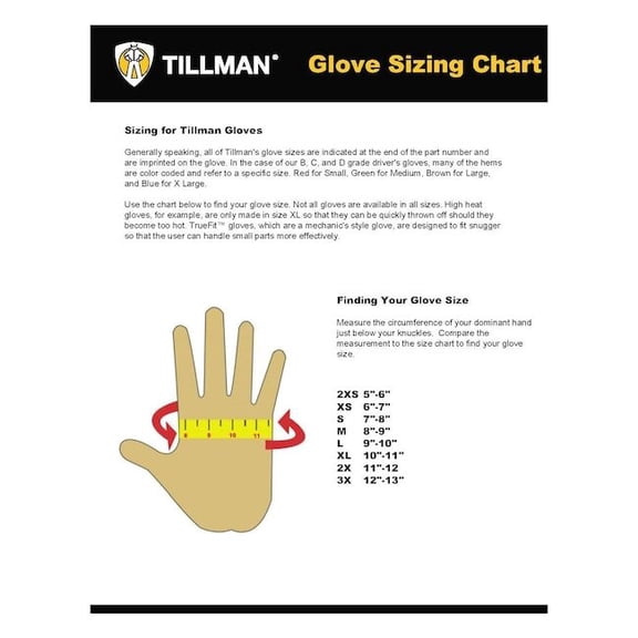 Tillman Welding Gloves, Gauntlet Cuff, Straight Thumb, Deerskin, L, 1 PR 25AL