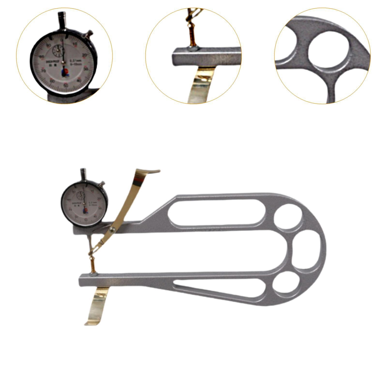 QccHieUs Guitar dial indicator violin tool Easy to use guitar plate necklepes 310 mm gray For Violin Viola