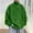 Green, variant on Male High Neck Fold Over Pullover Sweater For Autumn And Winter Solid Color Plaid Plaid Warm Turtleneck Top