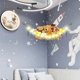thumbnail image 2 of Hamaca de peluche CERETIA de 102 x 102 x 150 cm con luz LED, 2 of 8