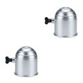 thumbnail image 3 of Justharion Durable Plastic Tow Ball Caps Soft Trailer Ball Cover for RV Blue Silver 2Set, 3 of 6