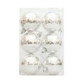 thumbnail image 1 of Adornos de Bolas de Navidad perfecl 6 Piezas Plata, 1 of 8