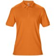 thumbnail image 3 of Gildan - Polo de manga corta de deporte Doble Pique para caballero/hombre de primera  Modelo Performance - Verano/ Vacaciones (Naranja Fluorescente), 3 of 5