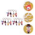 thumbnail image 3 of 12pcs Lovely Key Chain Pendants Clown Shape Bag Hanging Pendants (Random Color), 3 of 9