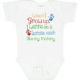 thumbnail image 3 of Inktastic Lacrosse Coach Like Mommy Boys or Girls Baby Bodysuit, 3 of 5