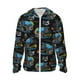 thumbnail image 1 of Fotbe Cool Off-Road Vehicle Chaqueta con Protección Solar UPF 50+ para Hombre y Mujer, Camisa con Capucha y Bolsillos-X-Large, 1 of 7