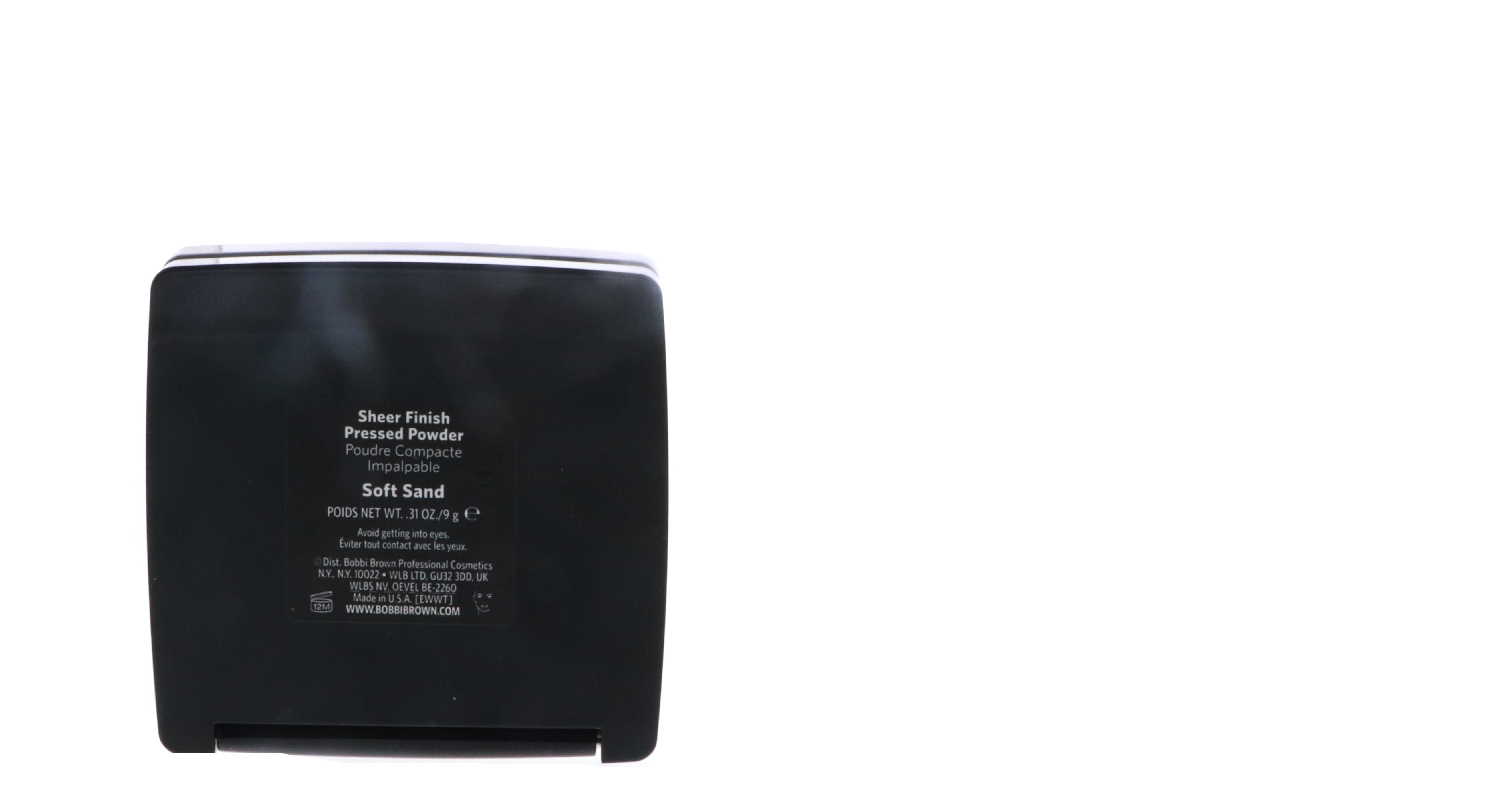 Bobbi Brown Sheer Finish Pressed Powder Foundation Makeup for All Skin, Sheer Coverage, Matte Finish, Lightweight, 0.31 oz