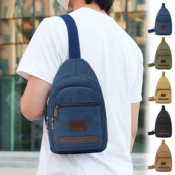 Jacenvly - Riñonera cruzada para correr con decoración de Pesadilla antes de Navidad, con cinturones ajustables y 2 bolsillos con cremallera para mujeres y hombres, ideal para entrenar, viajar,