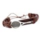 thumbnail image 4 of Brazalete de cuero trenzado tejido Brazalete de muñeca Hombres Mujeres Charm Sharpla Pulsera trenzada, 4 of 6